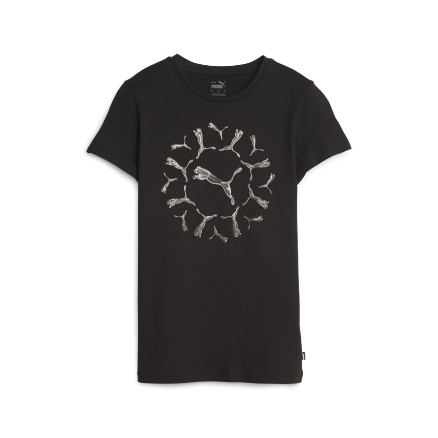 ESS+ Graphic Tee PUMA Black