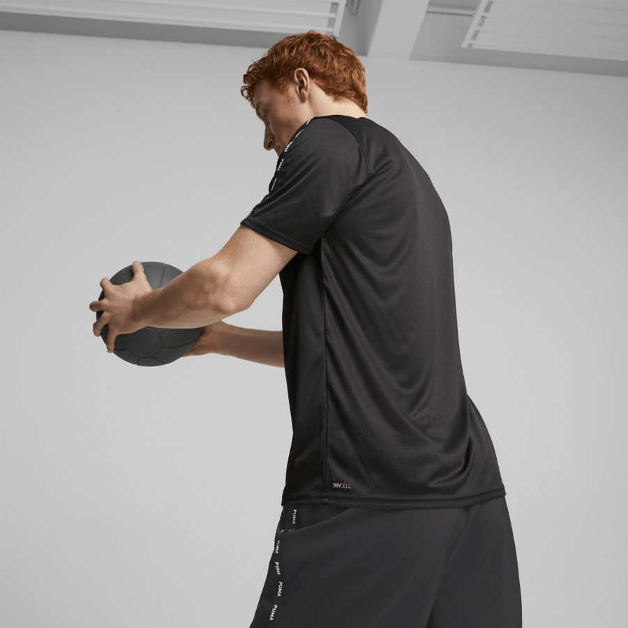 Essentials Taped Tee PUMA Black