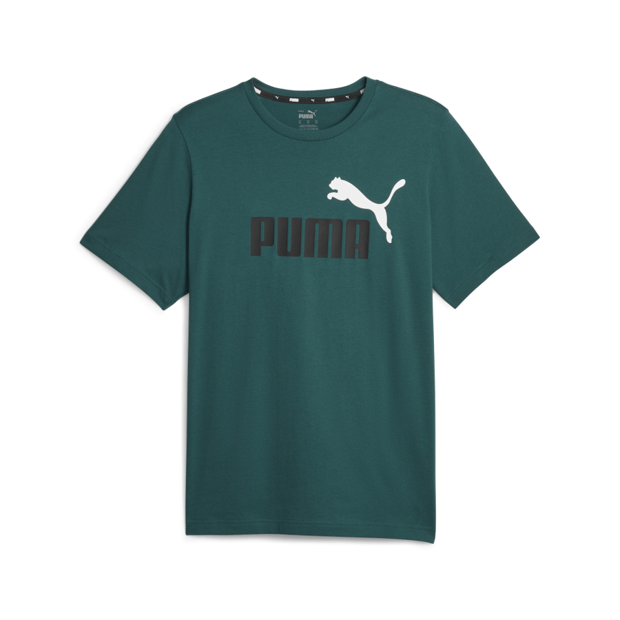 ESS+ 2 Col Logo Tee Malachite