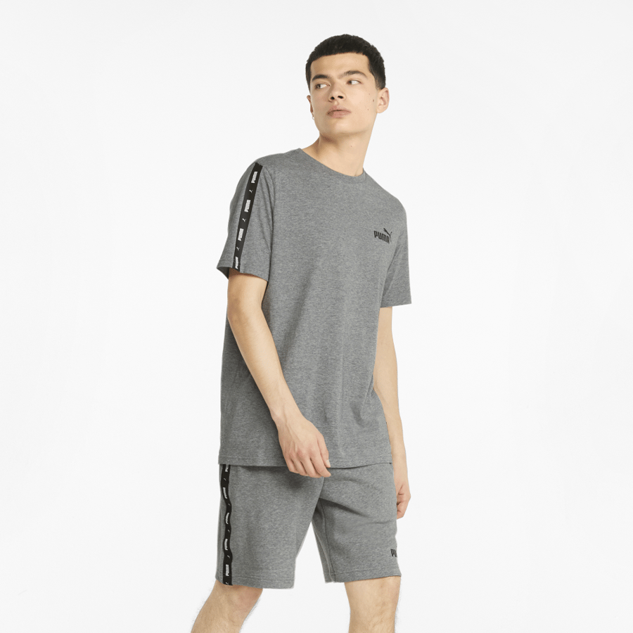 ESS+ Tape Tee Medium Gray Heather