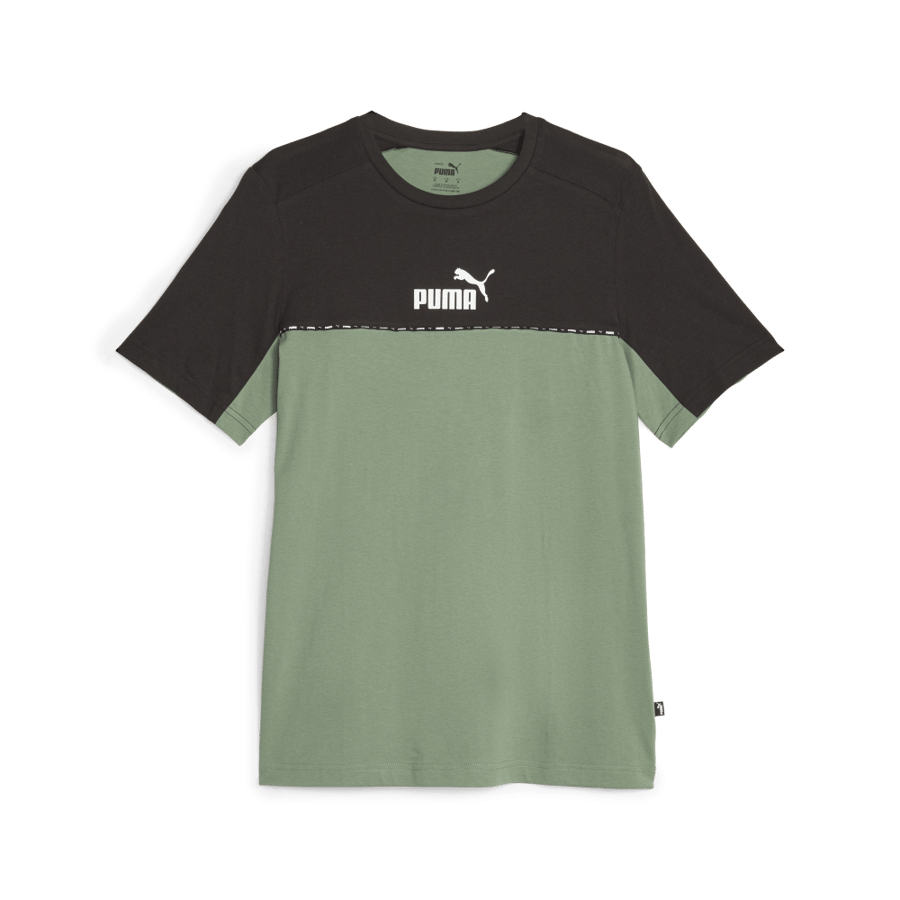 ESS BLOCK x TAPE Tee Eucalyptus