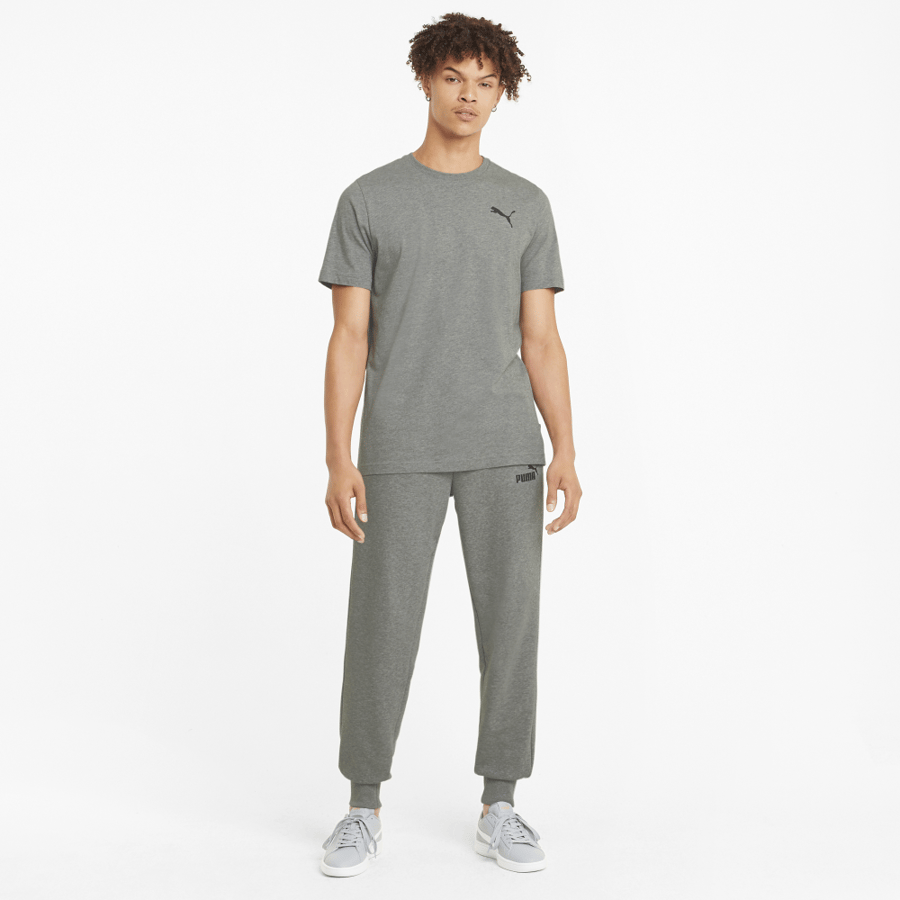 ESS Small Logo Tee Medium Gray Heather-M