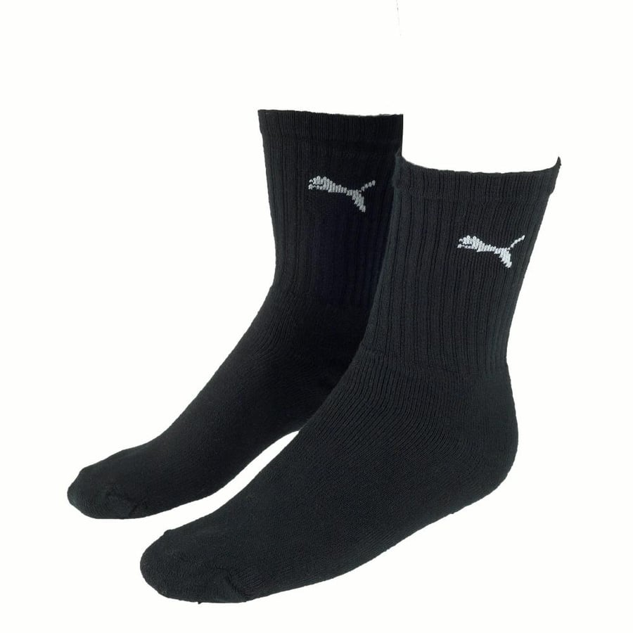 PUMA CREW SOCK 3P black