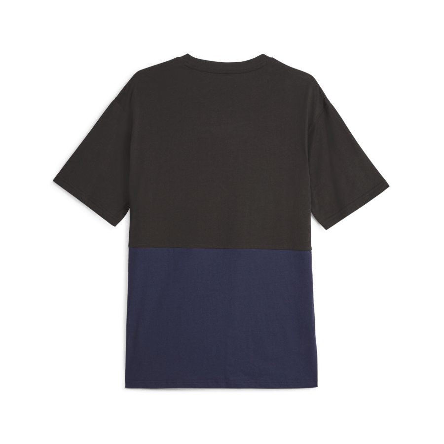 PUMA POWER Colorblock Tee PUMA Black-PUM