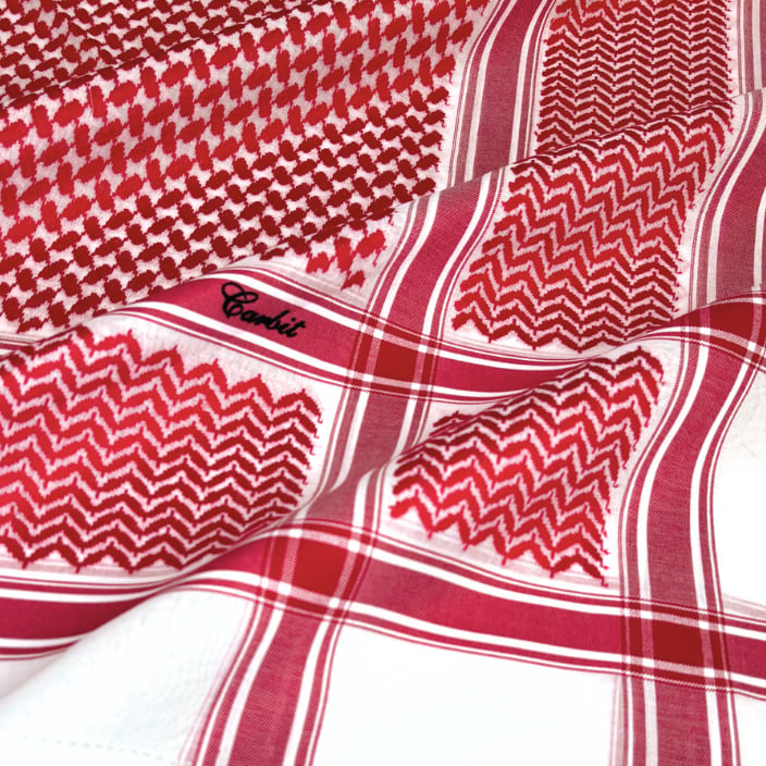 شماغ كاربت أحمر غامق M34