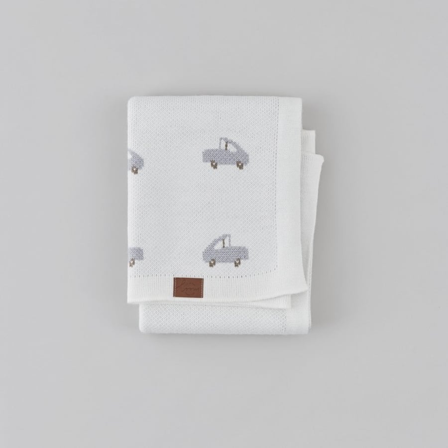 Baby Car Blanket (100x100 cm)  Milky