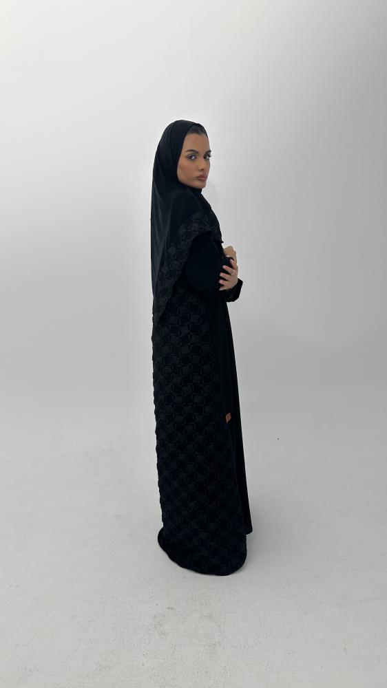 عباية كريب صالونا