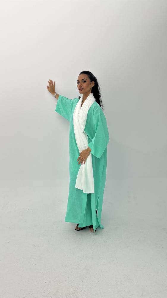 عباية تركواز