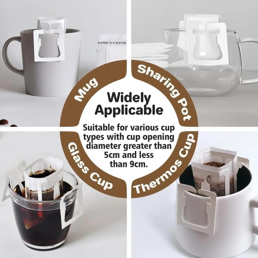 Coffee filter paper bags
