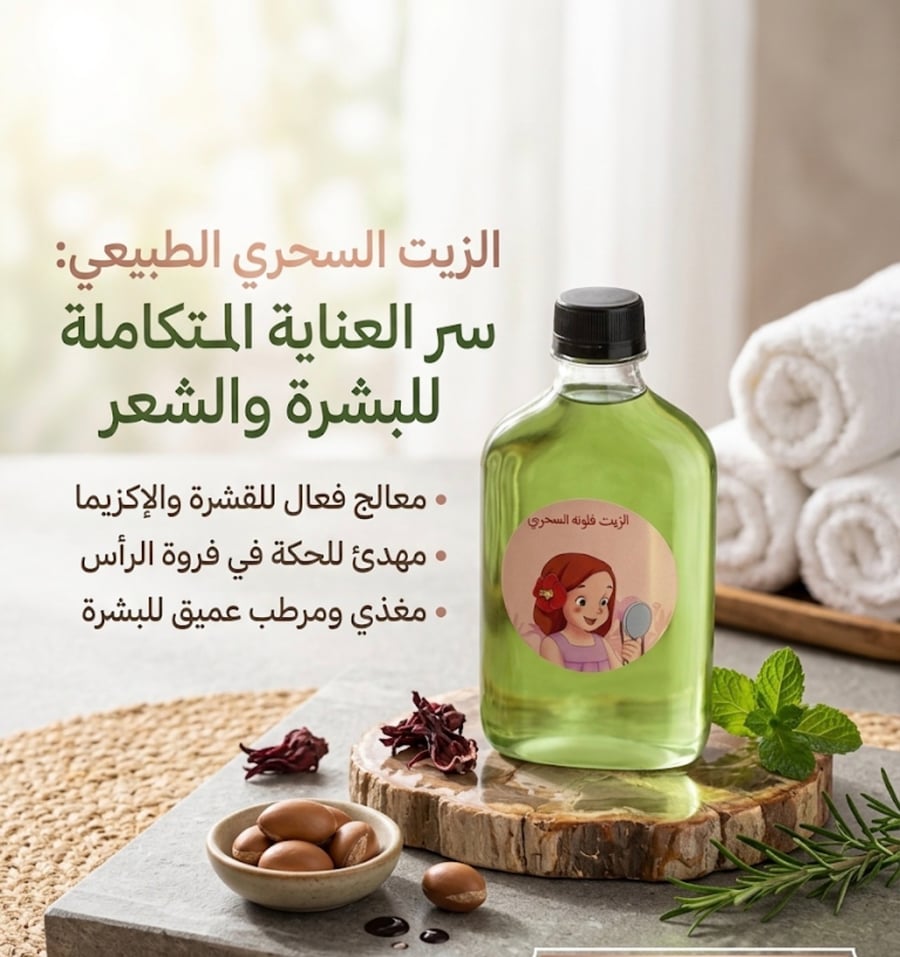 زيت فلونه السحري