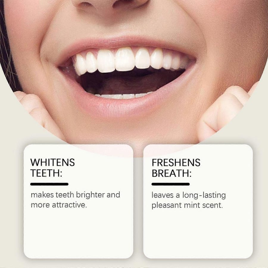 Natural Chinese paste for teeth whitening