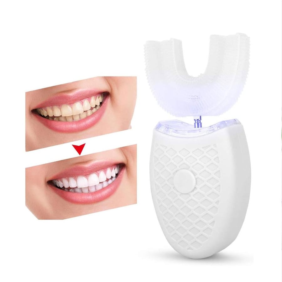 Automatic LED toothbrush with technology, one-year warranty