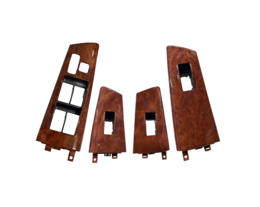 Glass sofa decorations set Corolla 2001 wooden 4 pieces
