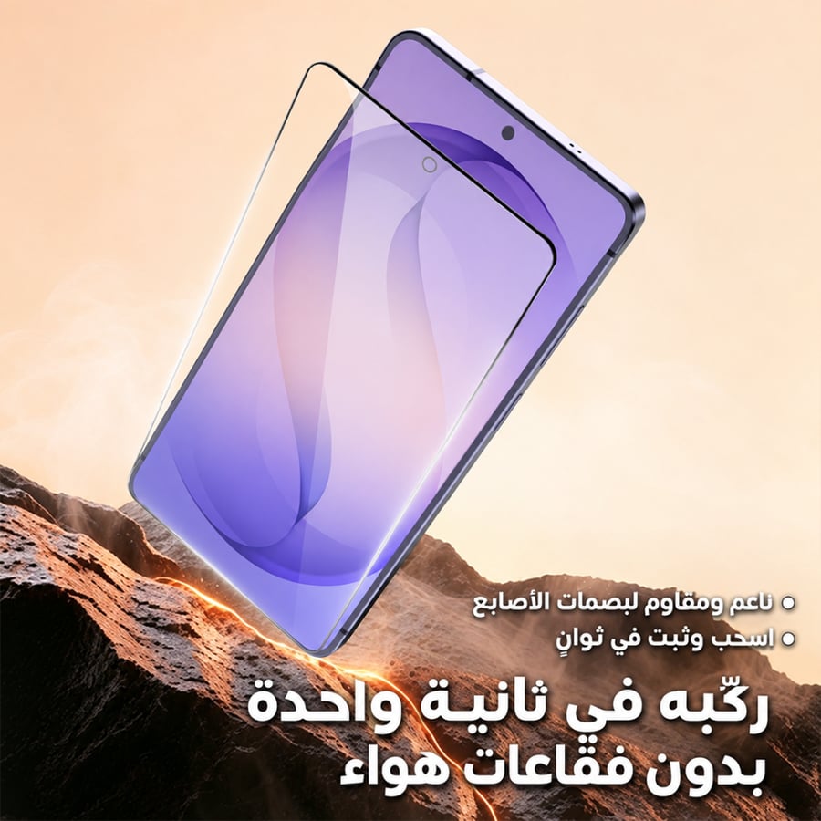 حماية الشاشة شفاف سامسونج اس 26 الترا