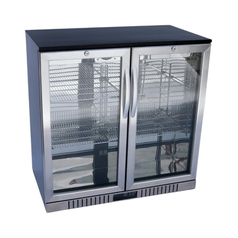 Back Bar Refrigerator Steel 90 cm Chinese DIAMOND