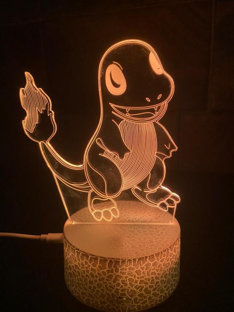 Pokemon LED light - Charmander