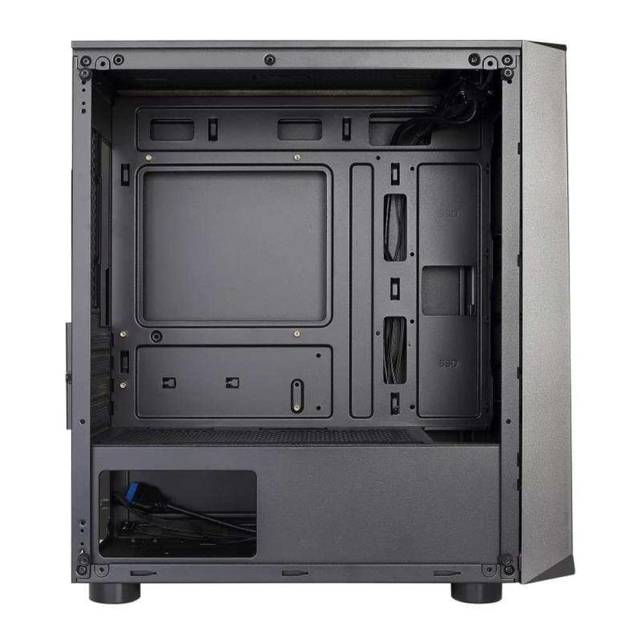 كيس بي سي  power train mid tower / 4 fans