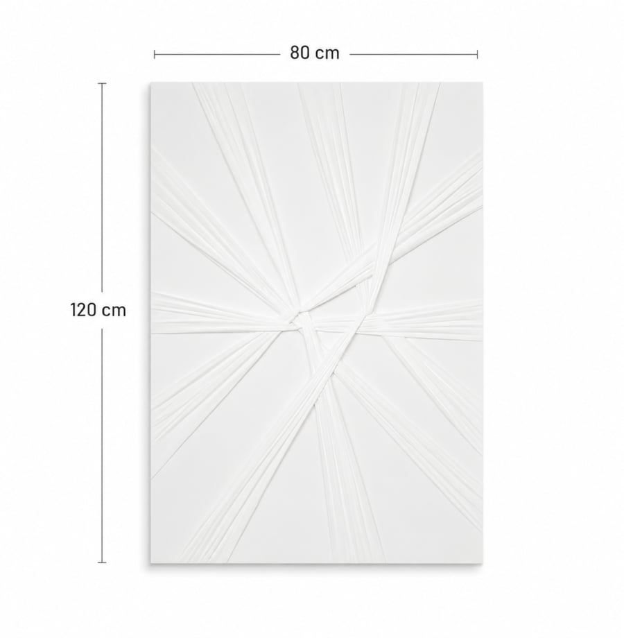 لوحة جدارية هندسية 100×100 سم - موديل SHW-442