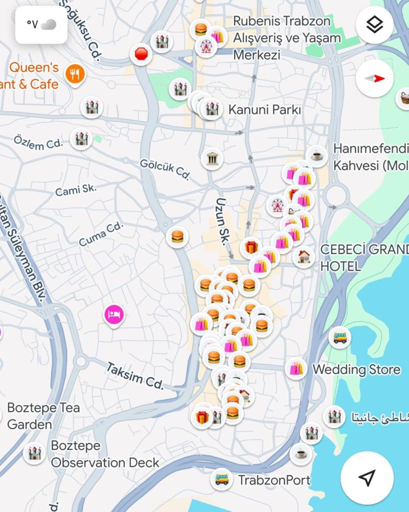 19 جدول رقمي لمدينة إسطنبول ومدن الشمال التركي