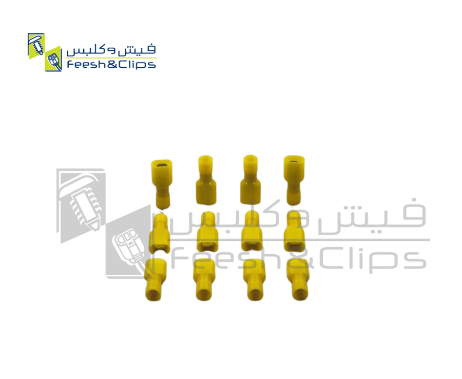 كلبس راس سلك ذكر ملبس  اصفر تايوان C2-3