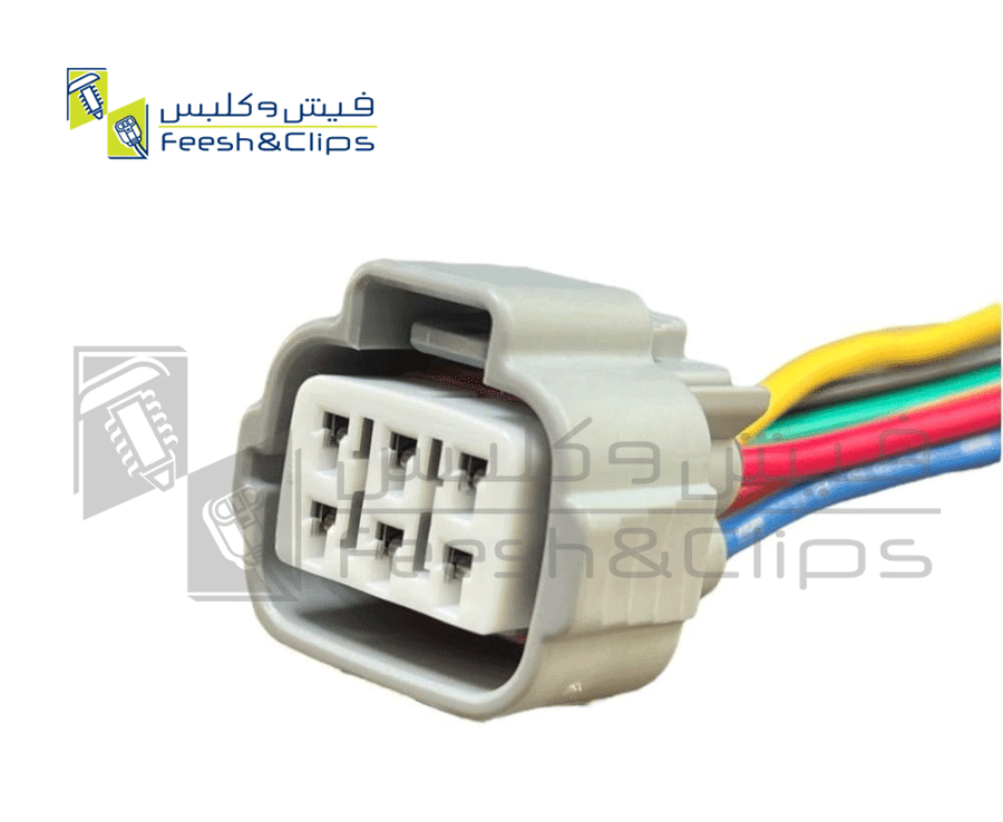 فيش شمعات 6 اسلاك 2018 /2024  رصاصي SR11