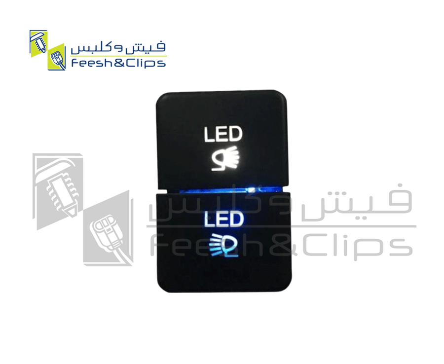 فاصل وكالة Led ثنائي ابيض ازرق تايوتا تايوان T-S-2S-PIC-1001W-B