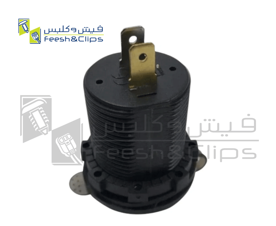 مدخل دائري منفذين شحن سريع + قاري + فاصل B7-C26