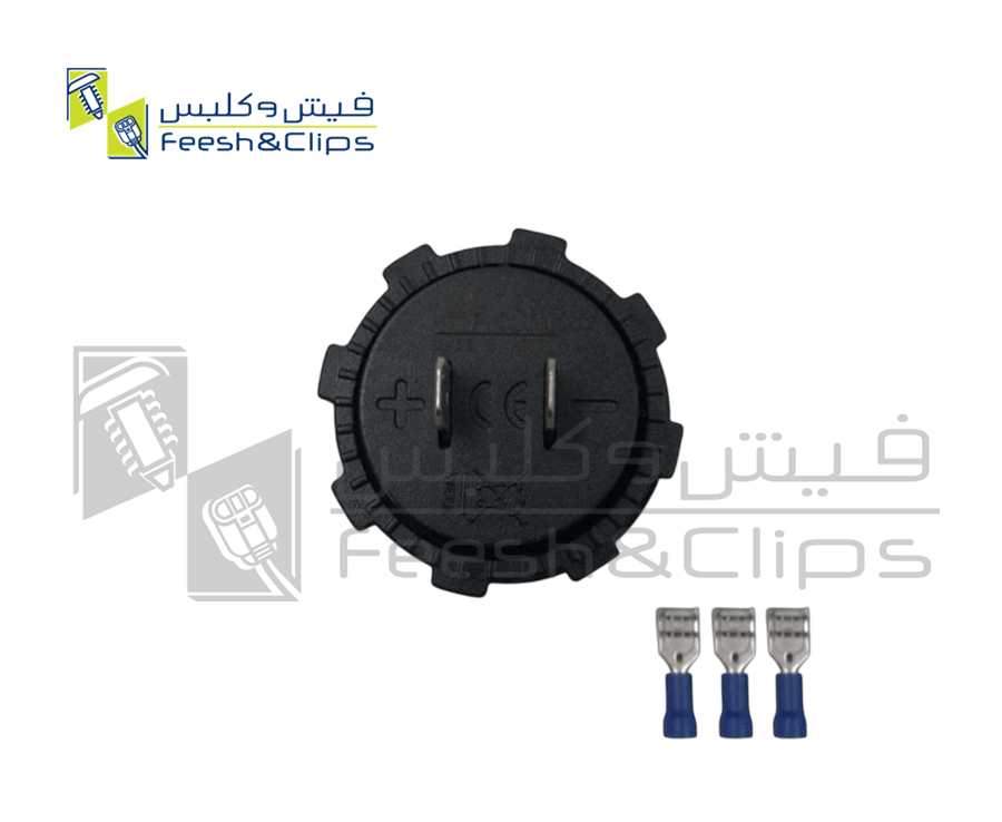 قاري فولت بطارية دائري اضاءة ابيض تايوان 1118S-V010A-W