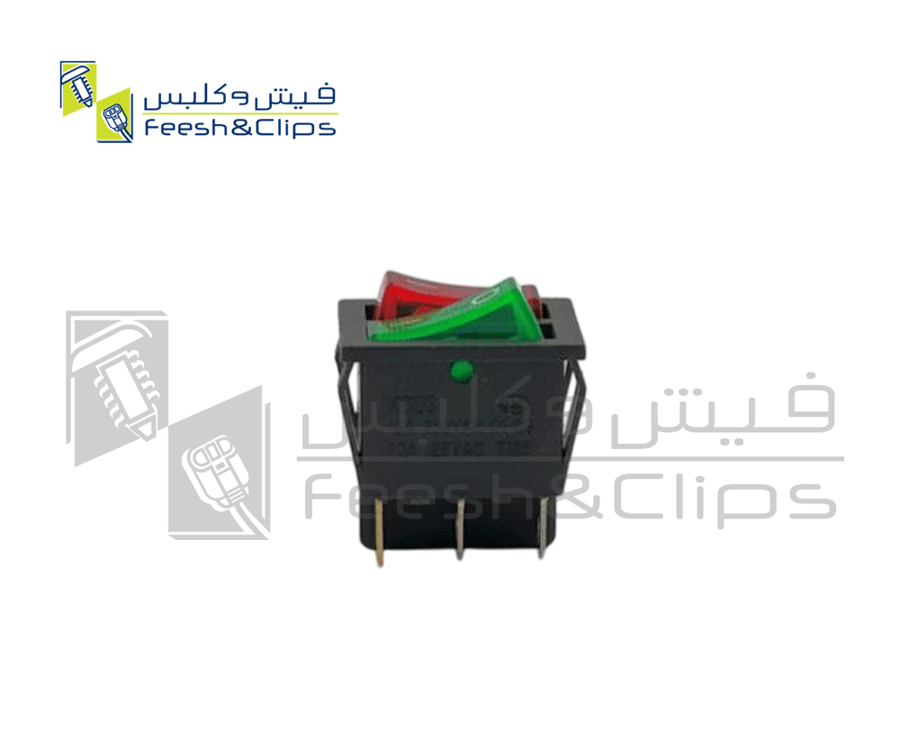 فاصل مزوج 6 مسمار احمر+اخضر 0002