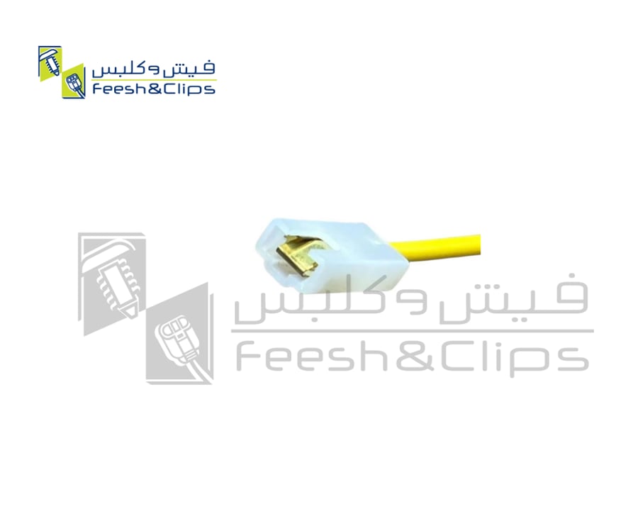 فيش انثى واحد سلك اصفر صيني SQ-596
