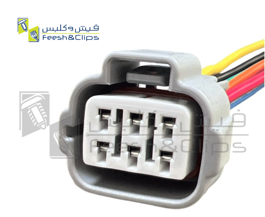 فيش شمعات 6 اسلاك 2018 /2024  رصاصي SR11