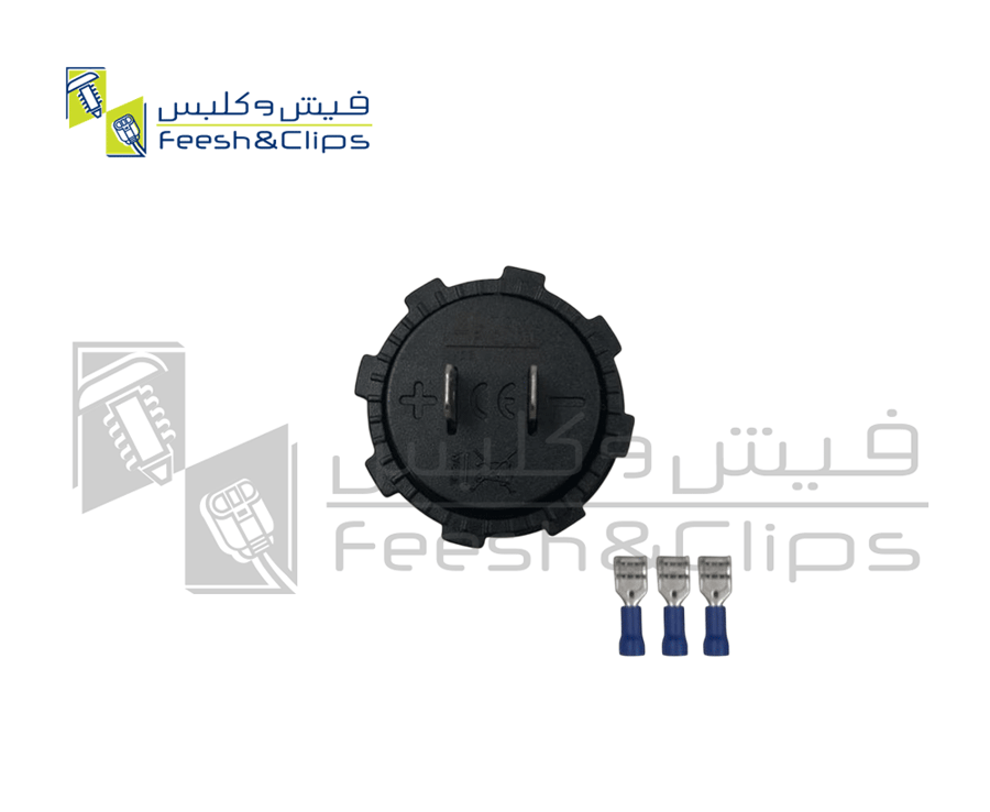 قاري فولت بطارية دائري اضاءة ازرق تايوان 1118S-V010A-B
