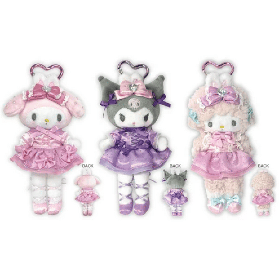 دمية كورومي  الانيقة مع تعليقة | Style-up Kuromi—My Melody