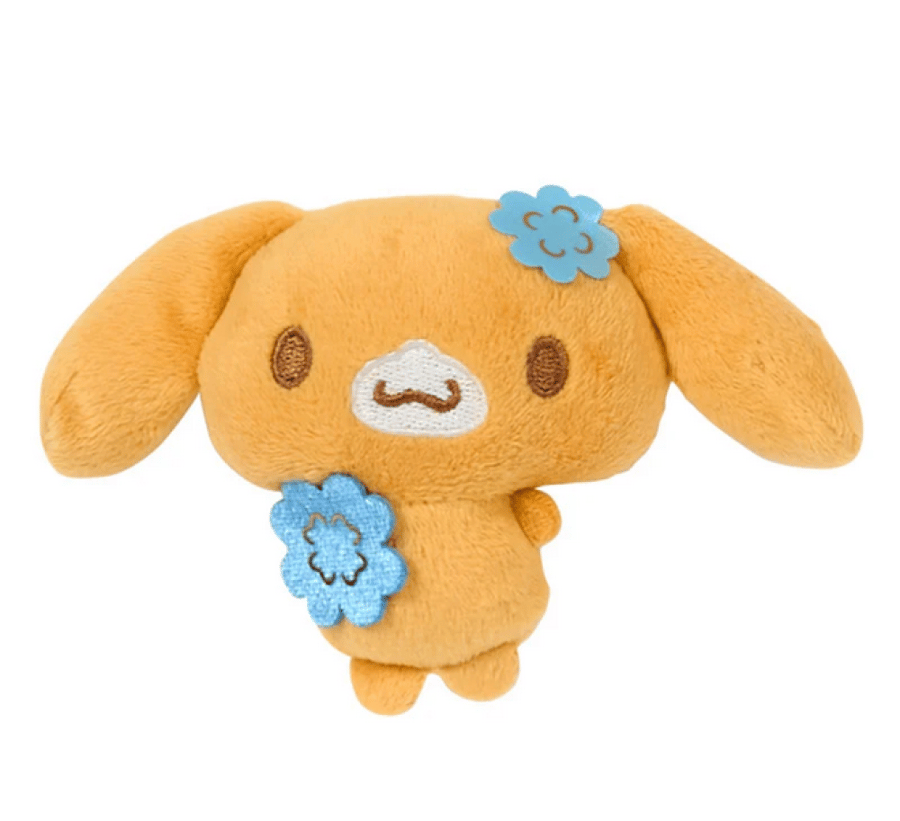 سينامو رول بروش عشوائي اصدار برسيمة الحظ الزرقاء | Cinamoroll Secret Mascot Brooch (Light Blue Clover)