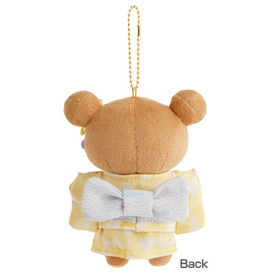 ريلاكوما دمية مع تعليقة اصدار الكيمونو | Rilakkuma mascot toy kimono