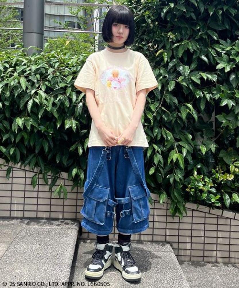 Candy Stripper x MaroonCream T-shirt