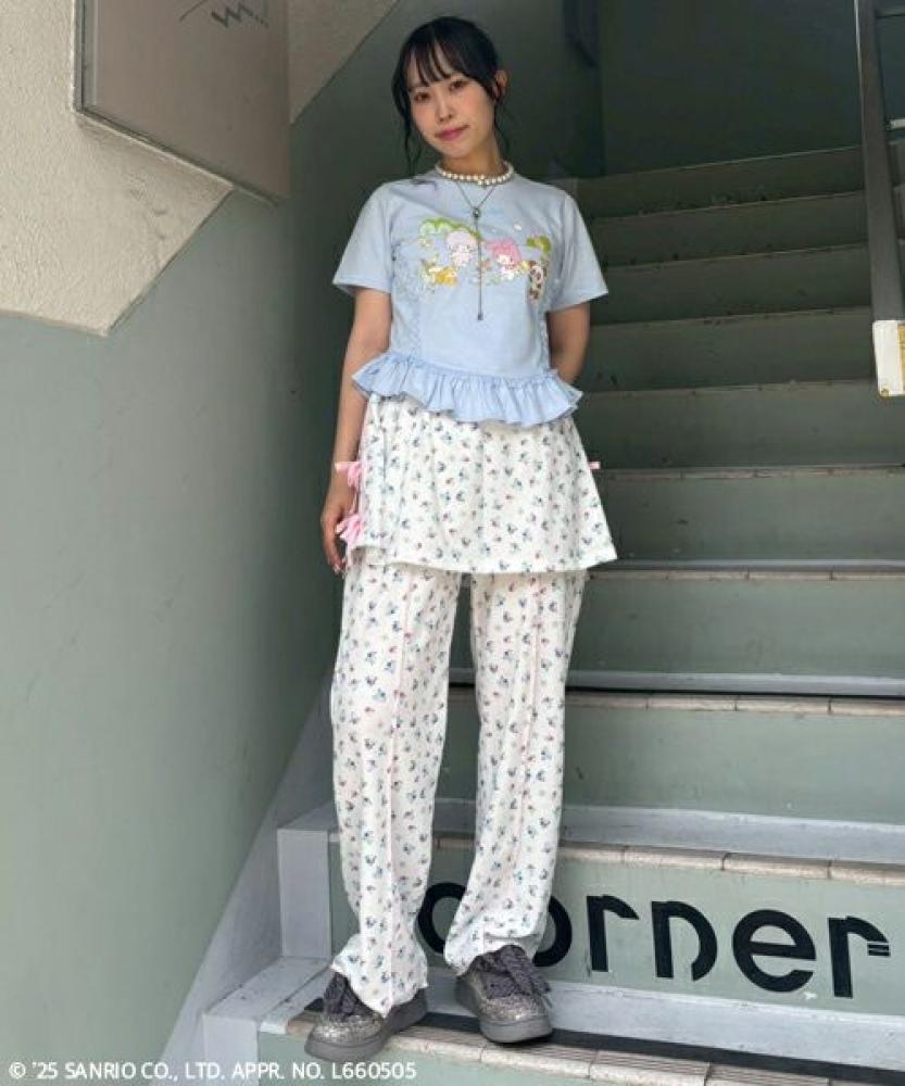 Candy Stripper x Mymelody Top-shirt