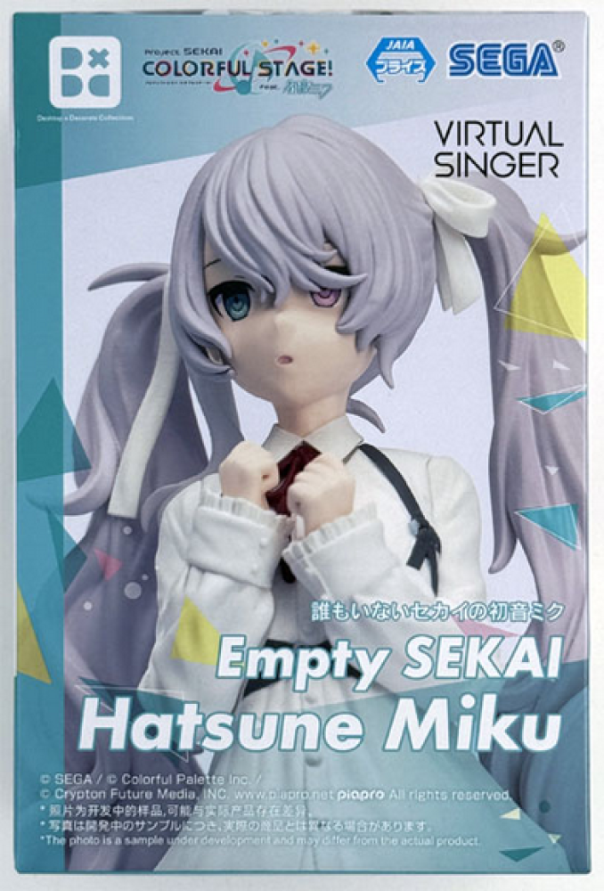 هاتسوني ميكو مجسم بروجكت سيكاي |  Colorful Stage! Desktop x Decorate Hatsune Miku Empty Sekai Ver