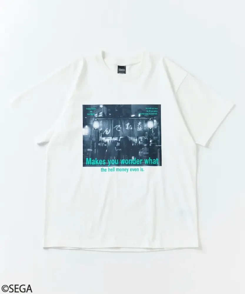 تيشيرت غورو ماجيما – ياكوزا 0 (أبيض) | Goro Majima T-shirt – Yakuza 0 (white)
