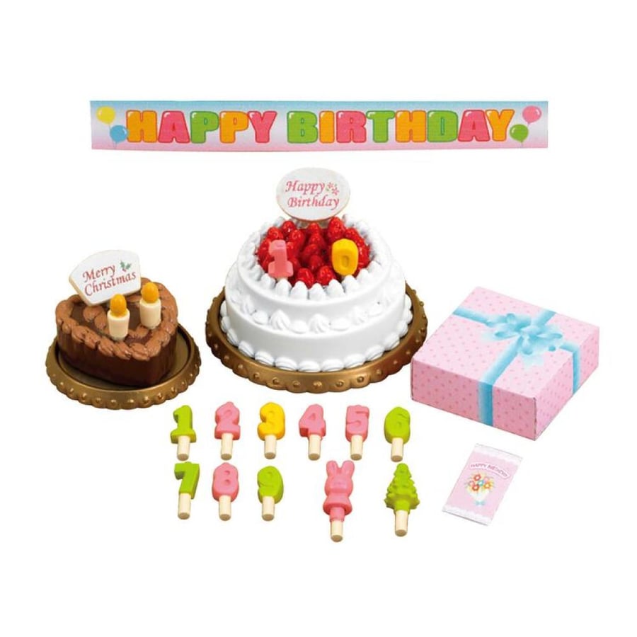 سلفانيان فاميليز اكسسوارت الميلاد | Birthday Cake Set Sylvanian Families