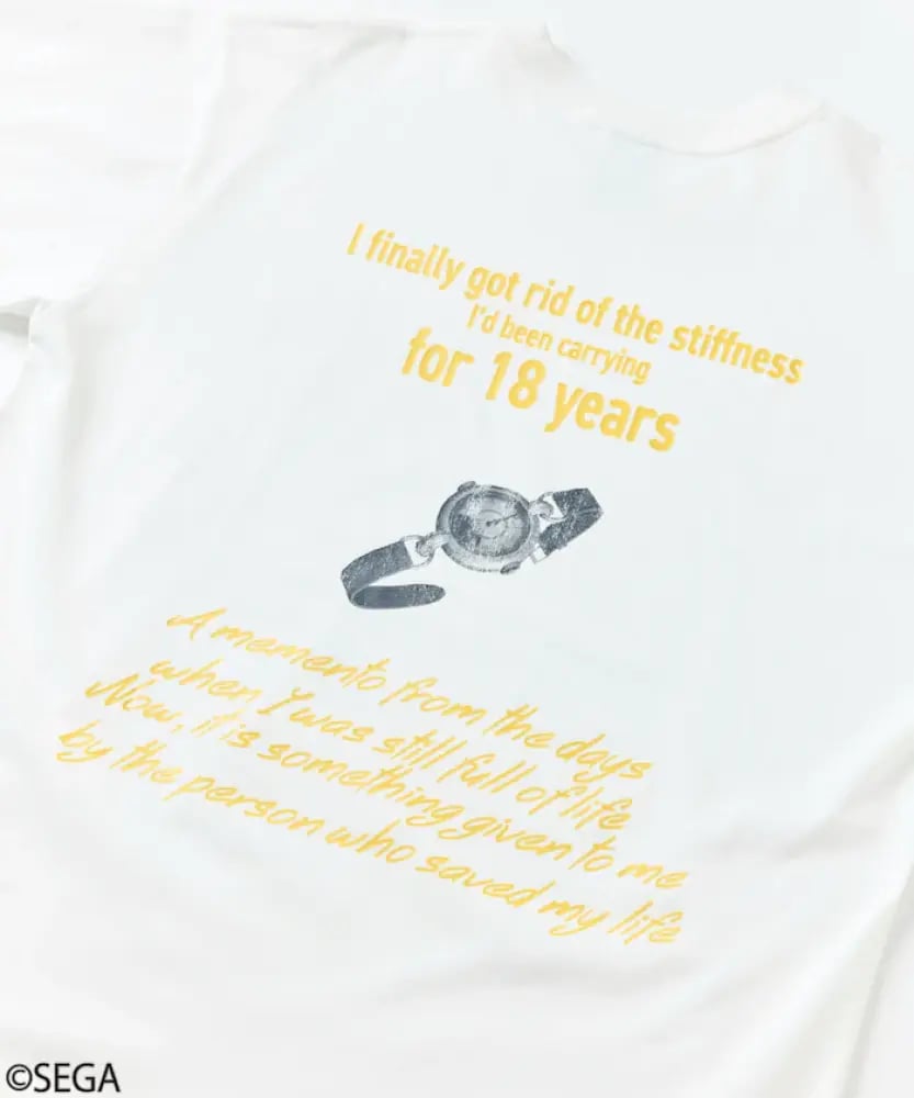 تيشيرت غورو ماجيما – ياكوزا كيوامي 2 (أبيض) | Goro Majima T-shirt – Yakuza Kiwami 2 (white)