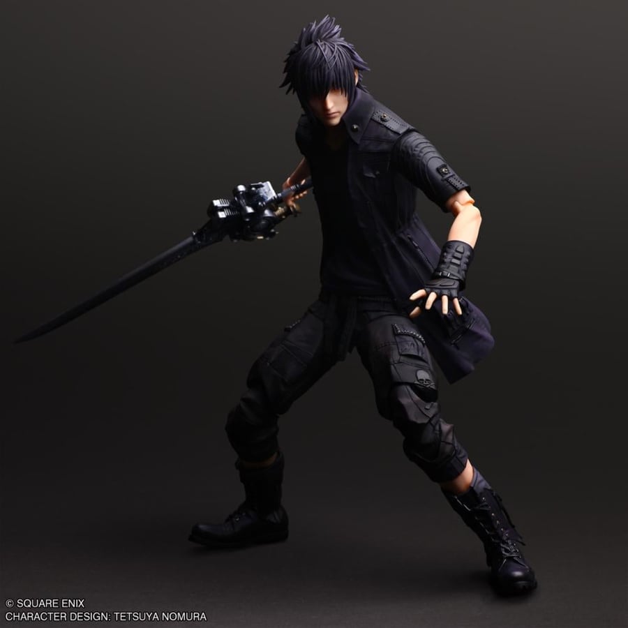 فاينل فانتسي  مجسم نوكتس لوسيس كايلوم | FINAL FANTASY XV PLAY ARTS SHIN Action Figure - NOCTIS LUCIS CAELUM