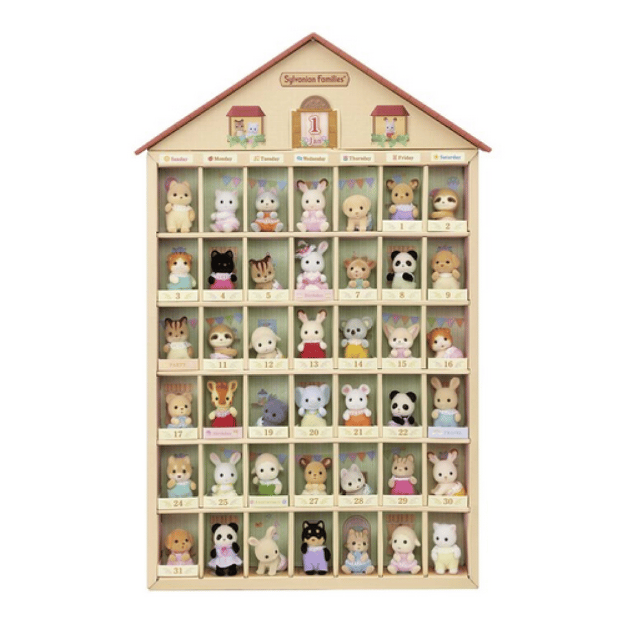 سلفانيان فاميليز لوح لعرض السلفانيانز | Sylvanian Families Baby Calendar