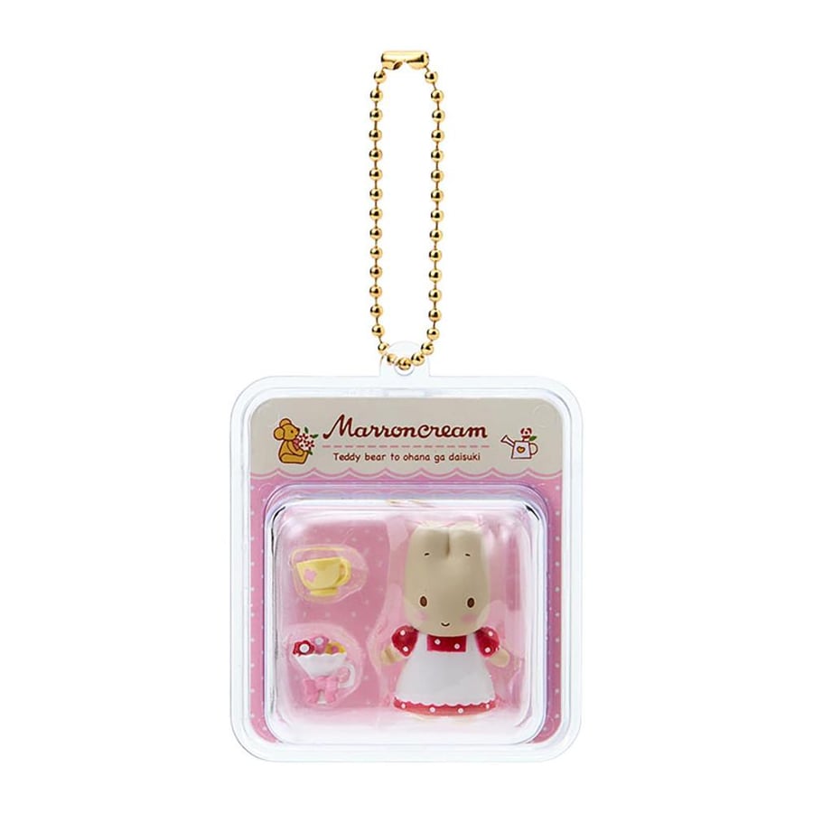 سانريو – تعليقة لعبة مصغرة (marroncream) | Sanrio – miniature package charm (marroncream)