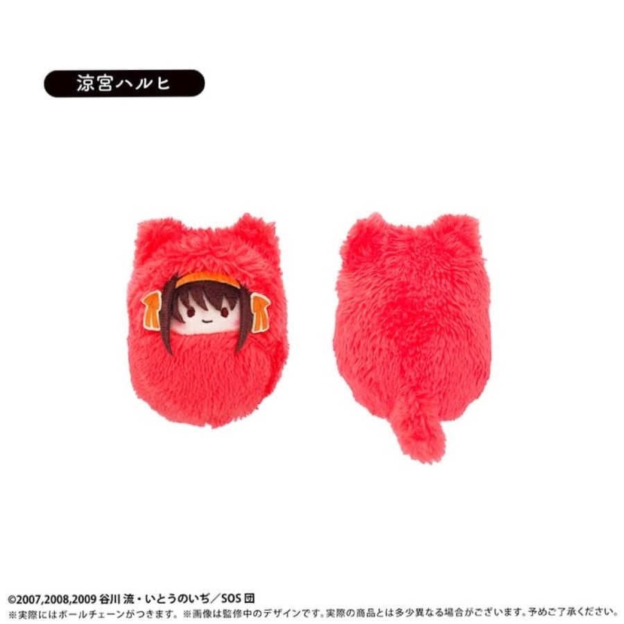 دمى صغيرة لانمي هاروهي سوزوميا | The melancholy of Haruhi Suzumiya mini plushies