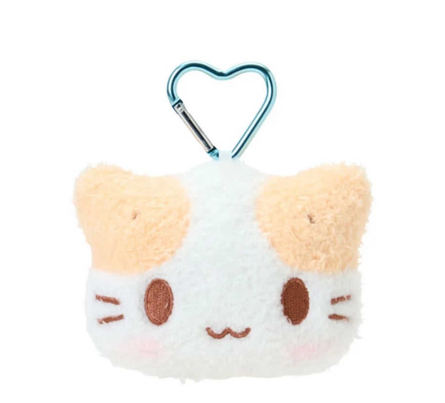 ماشومارو دمية مع مراة خلفية | Mascot holder Mirror with carabiner Masyumaro