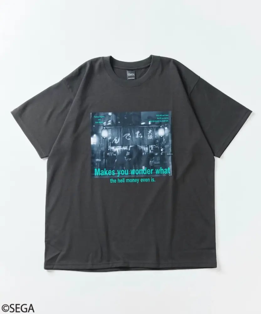 تيشيرت غورو ماجيما – ياكوزا 0 (رمادي) | Goro Majima T-shirt – Yakuza 0 (grey)
