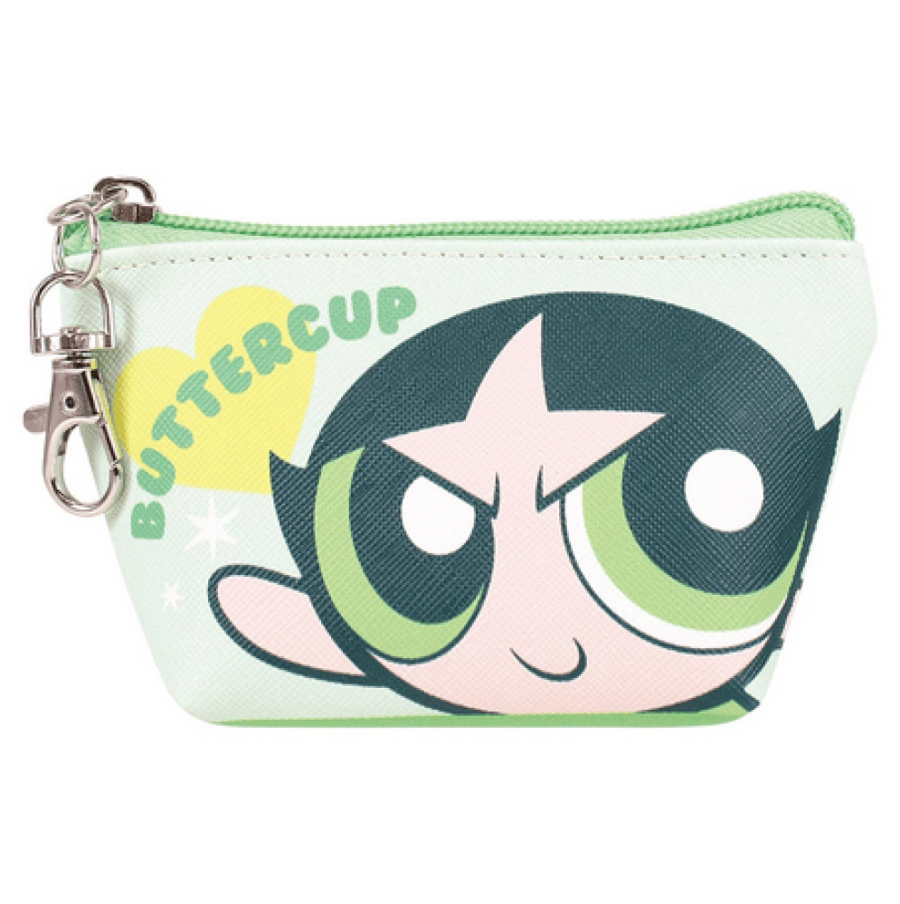 باور بف باوتش صغير نسخة باتركاب | [The Powerpuff Girls] Triangular Mini Pouch – Bubbles