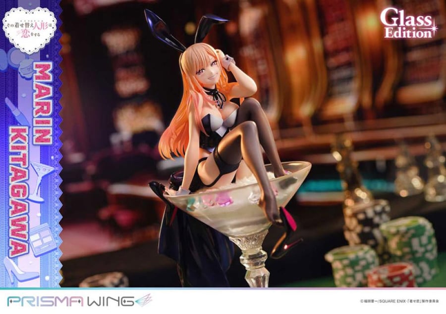 مجسم فاخر حجم سكيل مارين كيتاغاوا نُسخة الزجاج | Marin Kitagawa Glass Edition 1/7 Complete Figure