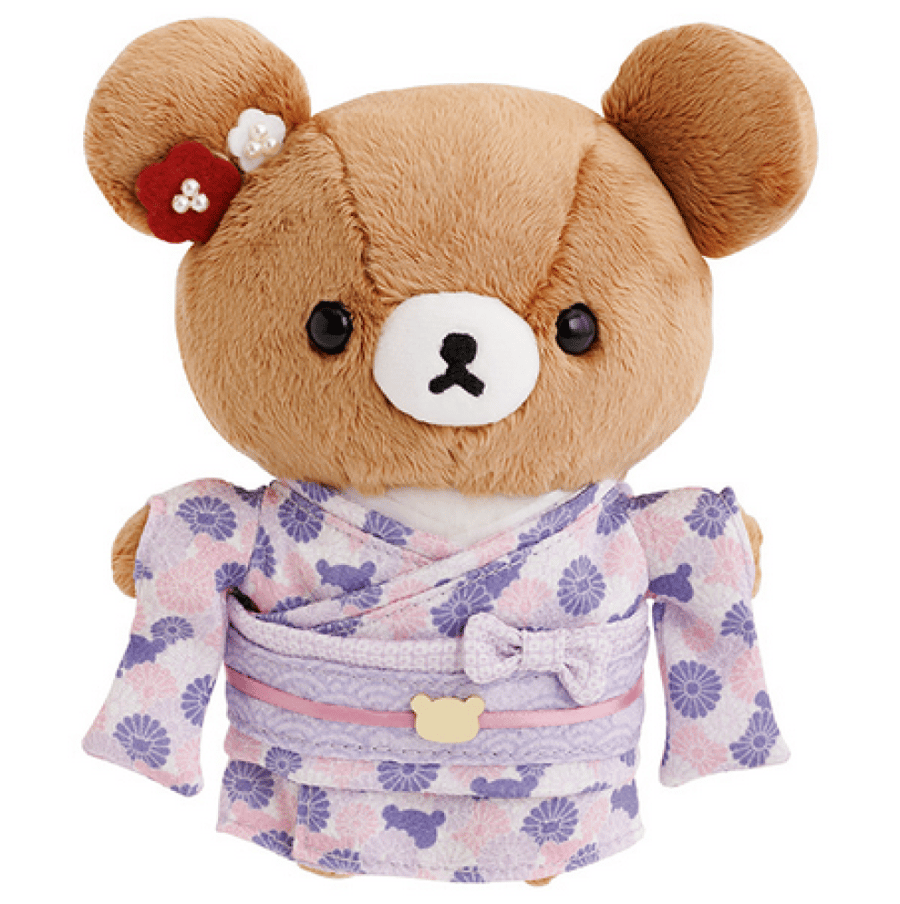 تشيروكوغوما دمية الكيمونو | Rilakkuma stuffed toy (kimono/Chiroi Koguma)